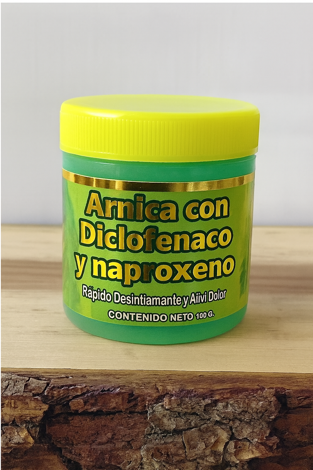 Arnica con Diclofenaco y Naproxeno 100gr F