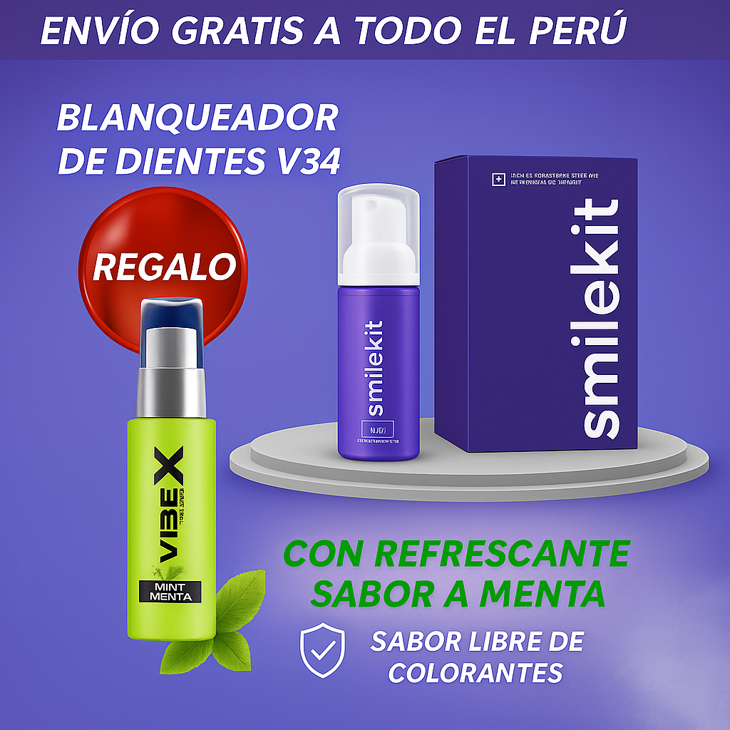 Kit Smile Kit: Blanqueador + Spray bucal