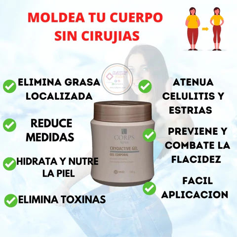 GEL REDUCE MEDIDAS EN CASA