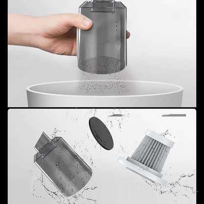 AIRMAX-ASPIRADORA INALAMBRICA PORTATIL + LIMPIADOR MULTIUSOS