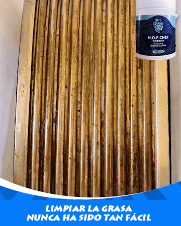 Kitchen Clean-Desengrasante en Polvo Concentrado para Cocina (2 UNIDADES) + obsequio varillas para drenajes